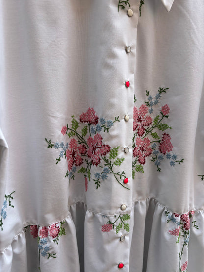 Lazy Daze , Cross-stitch Summer Dress