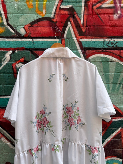 Lazy Daze , Cross-stitch Summer Dress