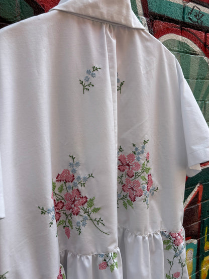 Lazy Daze , Cross-stitch Summer Dress