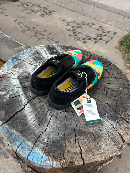 SZ. 9 - STATE Footwear X LOCAL SKATESHOP X CLEAR EYES