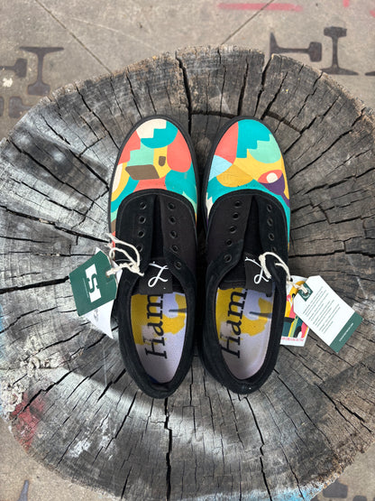 SZ. 9 - STATE Footwear X LOCAL SKATESHOP X CLEAR EYES