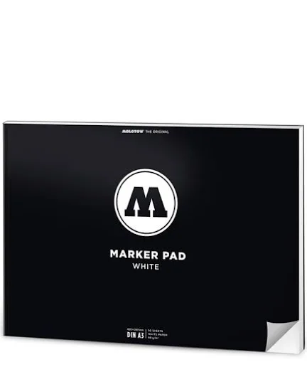 Molotow Basic Marker Pad White A3