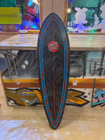 Santa Cruz, Pintail Cruiser Deck , Stranger Things Screaming Hand 9.2"