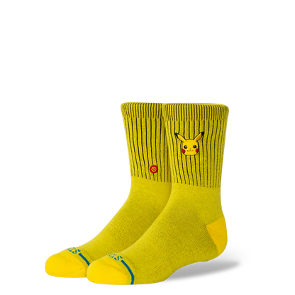 Stance Socks - kids Pokémon x Stance Pikachu Crew Socks