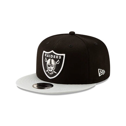 New Era - Las Vegas Raiders NFL Men's Black/Grey 9Fifty 2 Tone Basic Snapback