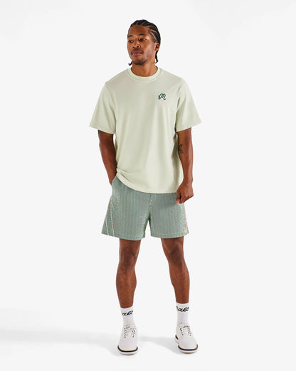 Malbon - BERMUDA PALMS TEE, Green Tint