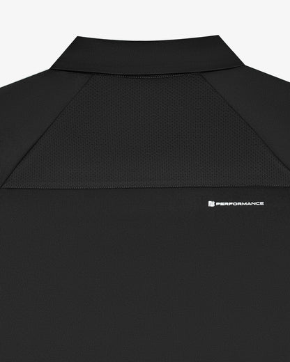 MALBON - PERFORMANCE ZIP RAGLAN POLO