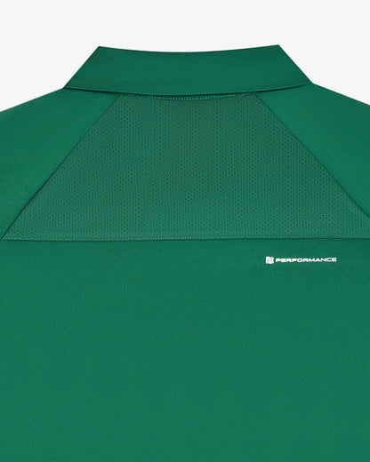 MALBON - PERFORMANCE ZIP RAGLAN POLO
