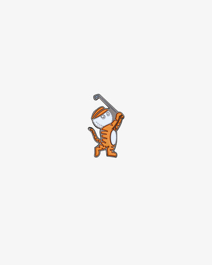 Malbon - Tiger Buckets Orange Ball Marker