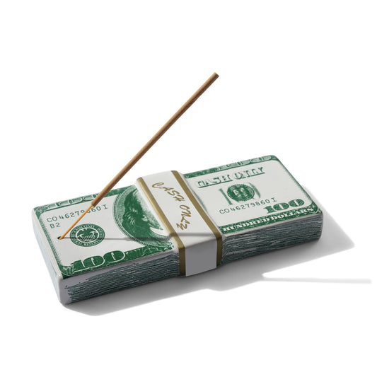 Cash Only - Money Stack Incense Holder