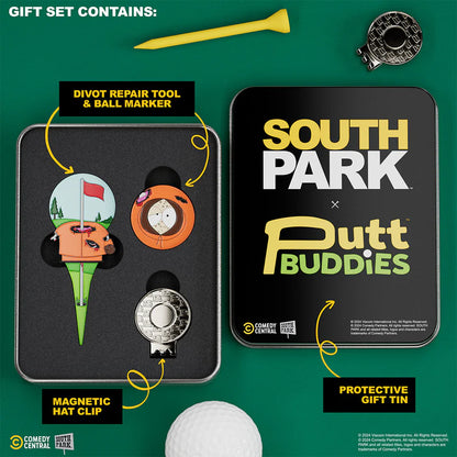 Putt Buddies - Dead Kenny Divot Tool w/ Removable Head Ball Marker