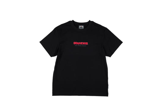 SOUVENIR - PRESS POLICE TEE BLACK