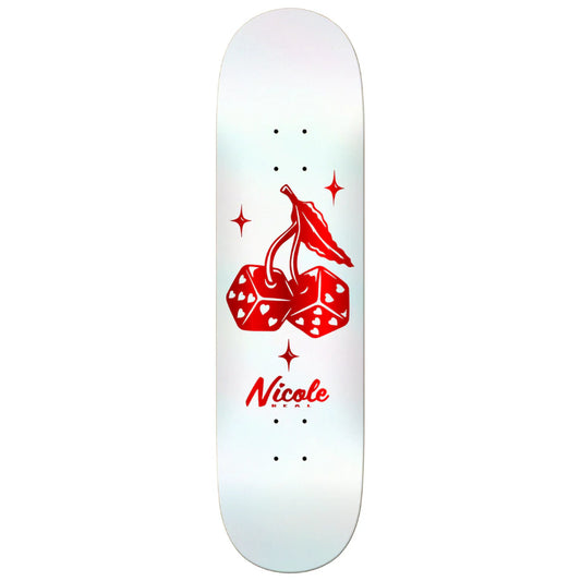 Real Nicole High Roller Twin Nose Deck 8.35