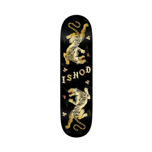 Real - DBX Ishod Catscratch Twin Tail Skateboard Deck Gloss Black 8.5