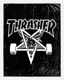 Thrasher - Blanket, Skate Goat. BLK