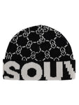 Souvenir - Beanie, Knit Cuff. BLK/WHT. 2024