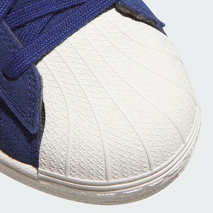 Adidas - SUPERSTAR ADV Shoes, Dark Blue / Chalk White / Gold Metallic