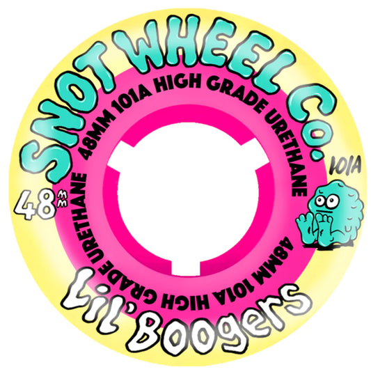 Snot - Wheels, Lil Boogers. Pink/Yellow. 101A