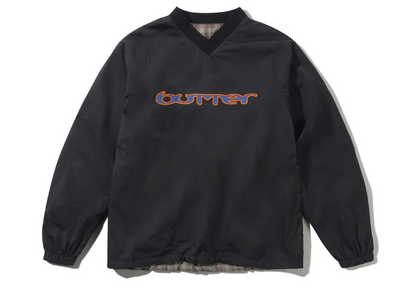 Butter Goods - Reversible Dugout Pullover, Black / Stone