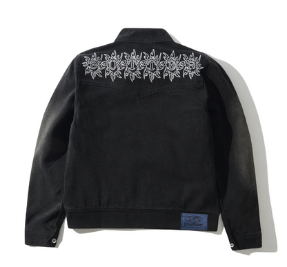 Butter Goods- Bronco Denim Jacket, Black