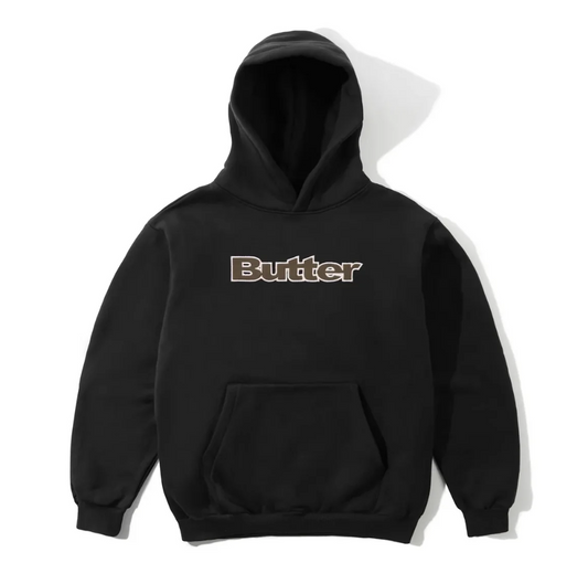 Butter Goods - Ripstop Logo Applique Pullover Hoodie