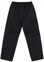 Souvenir -Convertible Micro Puffer Pants, Black