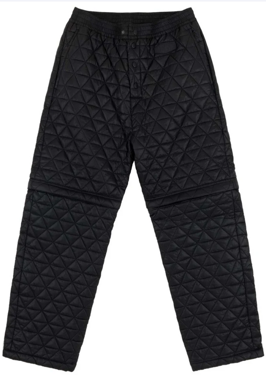 Souvenir -Convertible Micro Puffer Pants, Black