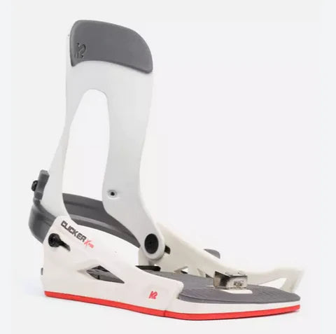 K2 - Women's Snowboard Bindings, Clicker x HB. White