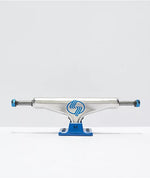 Silver M Class Silver & Blue Polished Skateboard Truck