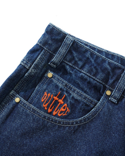 Butter Goods - Spider Denim Jeans, Dark Indigo