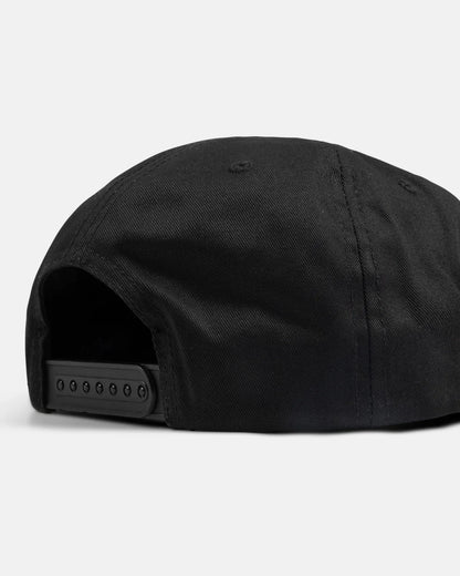Thrasher Rope Snapback Hat - Black Yellow