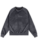 Dime - Cursive Velvet Crewneck