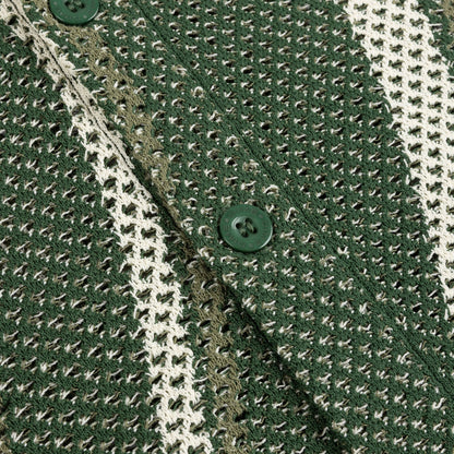 Dime - Soleil Button Up Knit, Green