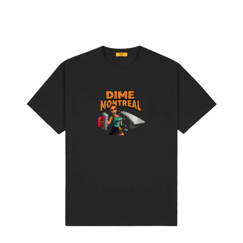 Dime - T Shirt, Lara. Black