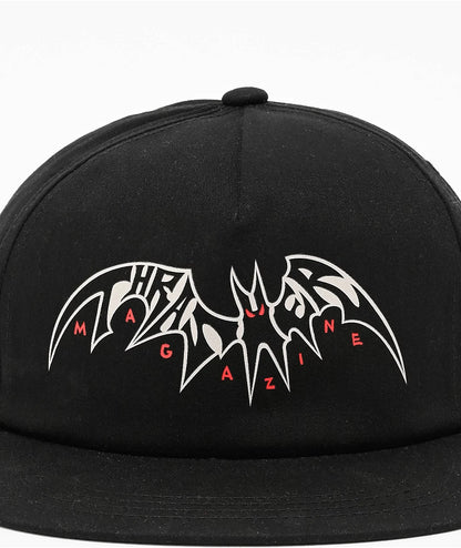 Thrasher Sky Rat Neckface Black Snapback Hat