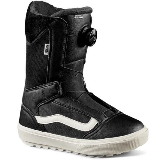 Vans - Women's Encore Linerless Snowboard Boot, Black/Marshmallow