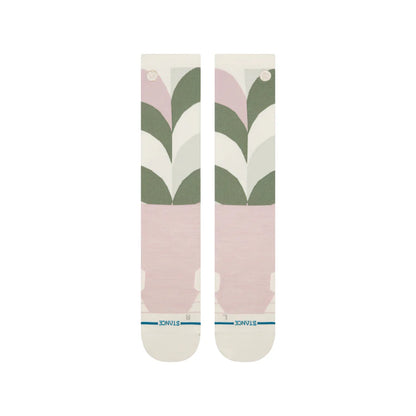 Stance Socks - Womens Geo Petals Wool Snow Otc Socks, Lilac
