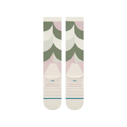 Stance Socks - Womens Geo Petals Wool Snow Otc Socks, Lilac
