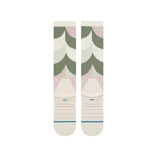 Stance Socks - Womens Geo Petals Wool Snow Otc Socks, Lilac