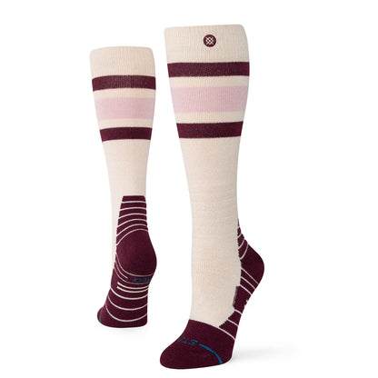 Stance Socks - Womens Boyd Mid Wool Snow Otc Socks, Oatmeal