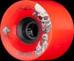 Powell Peralta Pro Kevin Reimer Downhill Skateboard Wheels Red 72mm 80A