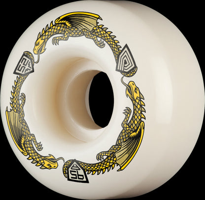 Powell Peralta Dragons - V1 Symmetrical Shape - Narrow Ride Patch - 50mm x 30mm V1