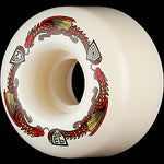 Powell Peralta Dragons - Ratbone II Symmetrical Shape - Narrow Ride Patch - 58mm x 33mm Ratbone II Skateboard Wheels