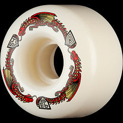 Powell Peralta Dragons - Ratbone II Symmetrical Shape - Narrow Ride Patch - 58mm x 33mm Ratbone II Skateboard Wheels