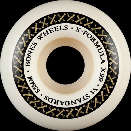 BONES WHEELS X-Formula Skateboard Wheels XF V1 STANDARDS 99A