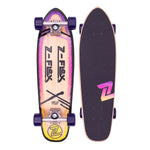 Z Flex , Complete Cruiser Skateboard , P.O.P 27" Purple Fade