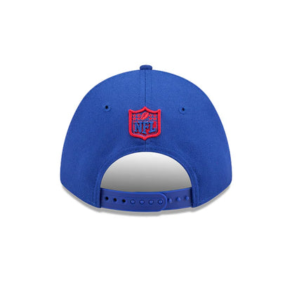 New Era - Buffalo Bills NFL Men's Majestic Blue 9FORTY M-Crown Snapback Game Hat