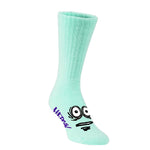 Heroin Big Egg Teal Socks