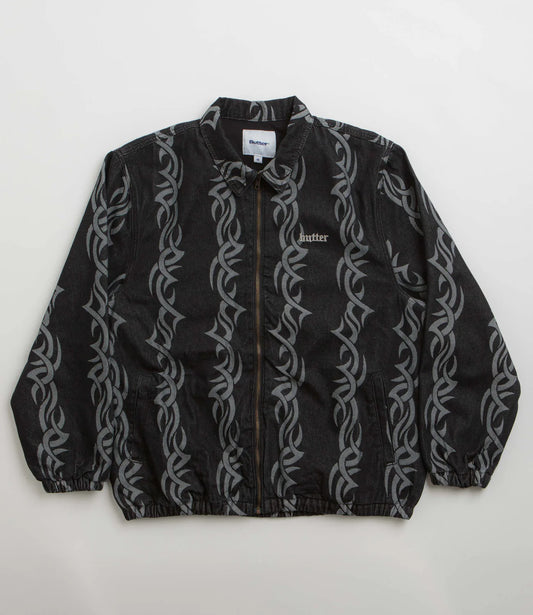 Butter Goods - Tribal Denim Jacket, Black