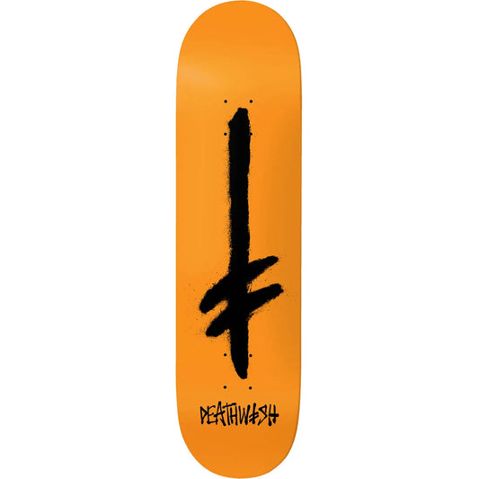 Deathwish - OG Gangspray Orange/Black 8.125 Skateboard Deck